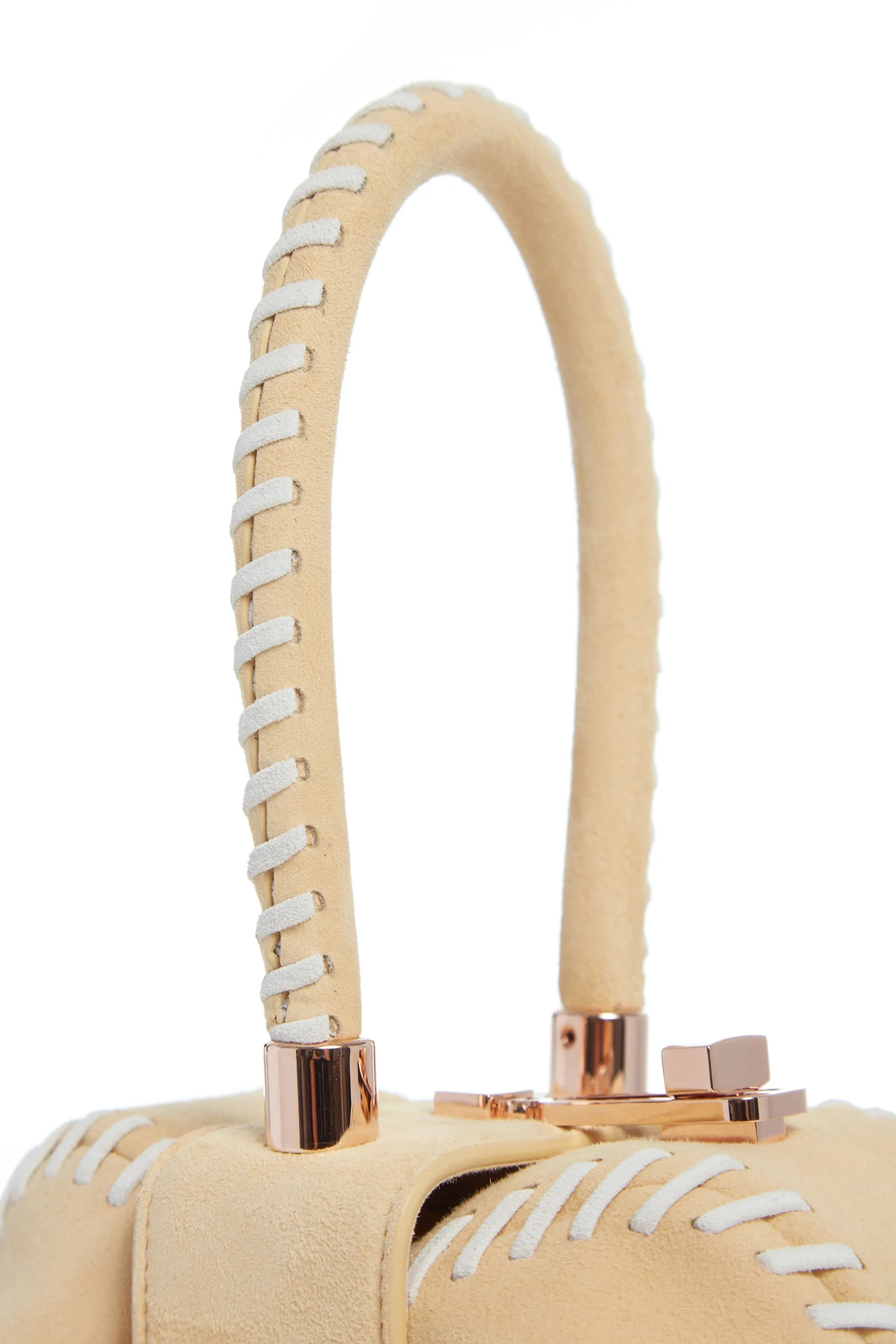 Whipstitch Demi Bag in Nude Suede sold by Gabriela Hearst product image thumbnail 4