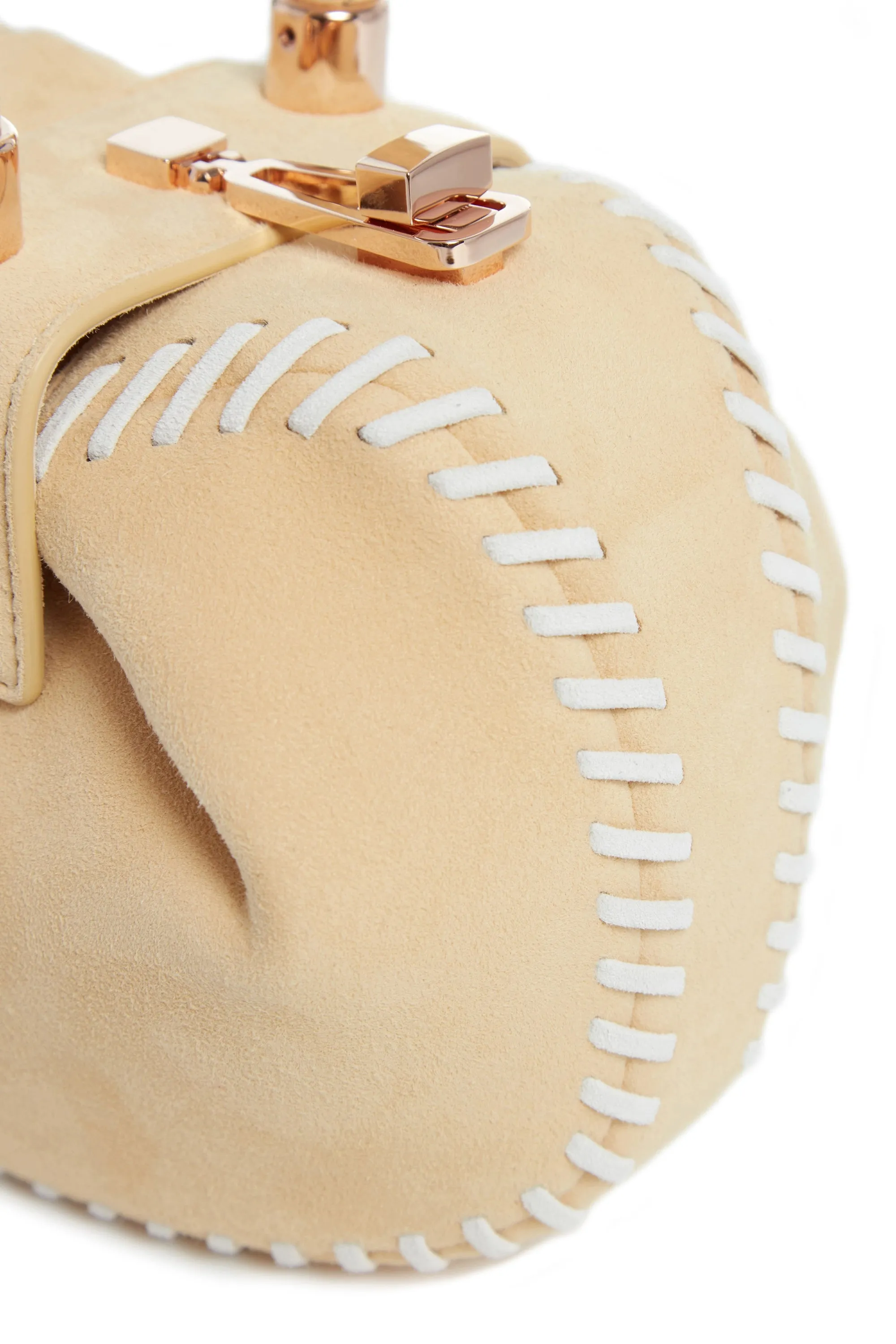 Whipstitch Demi Bag in Nude Suede sold by Gabriela Hearst product image thumbnail 5