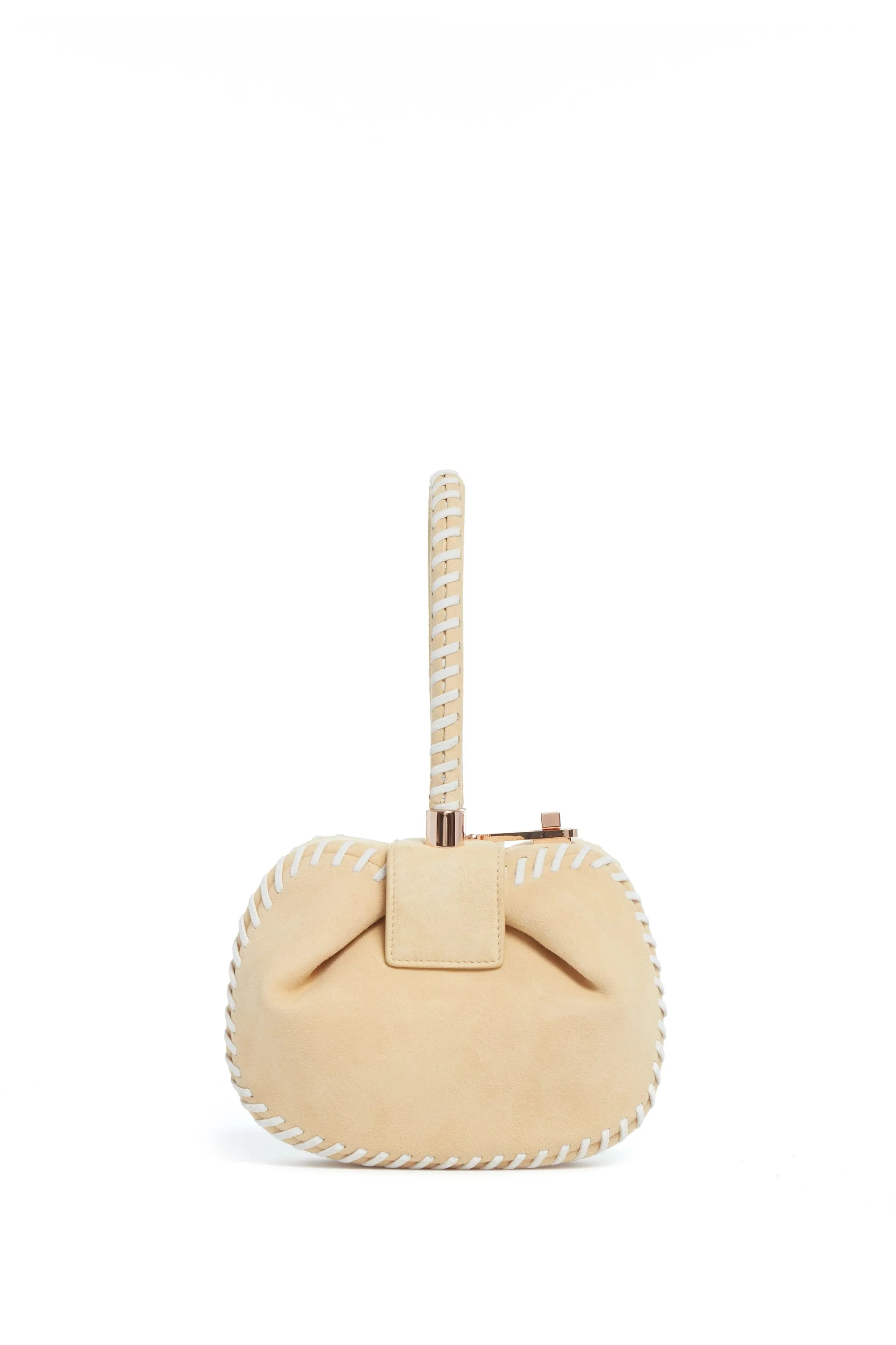 Whipstitch Demi Bag in Nude Suede sold by Gabriela Hearst product image thumbnail 2