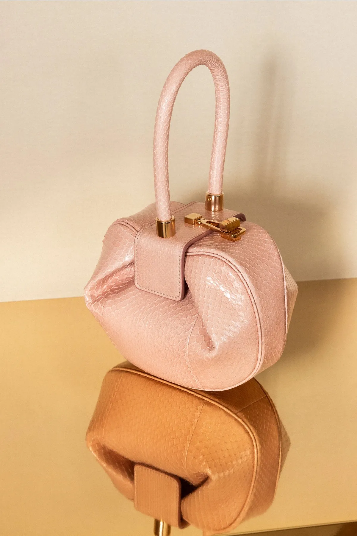 Demi Bag in Pink Snakeskin sold by Gabriela Hearst product image thumbnail 5