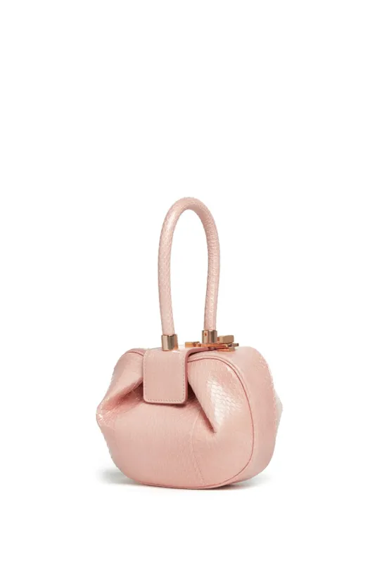 Demi Bag in Pink Snakeskin sold by Gabriela Hearst