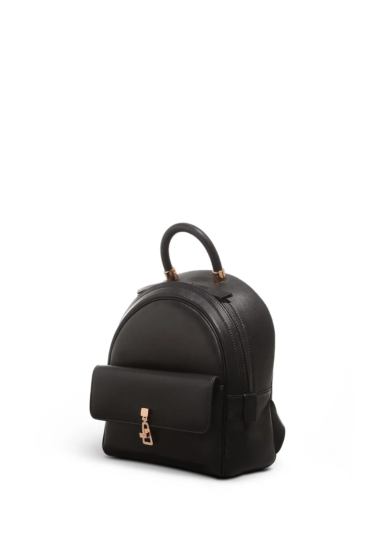 Mini Billie Backpack in Black Nappa Leather sold by Gabriela Hearst