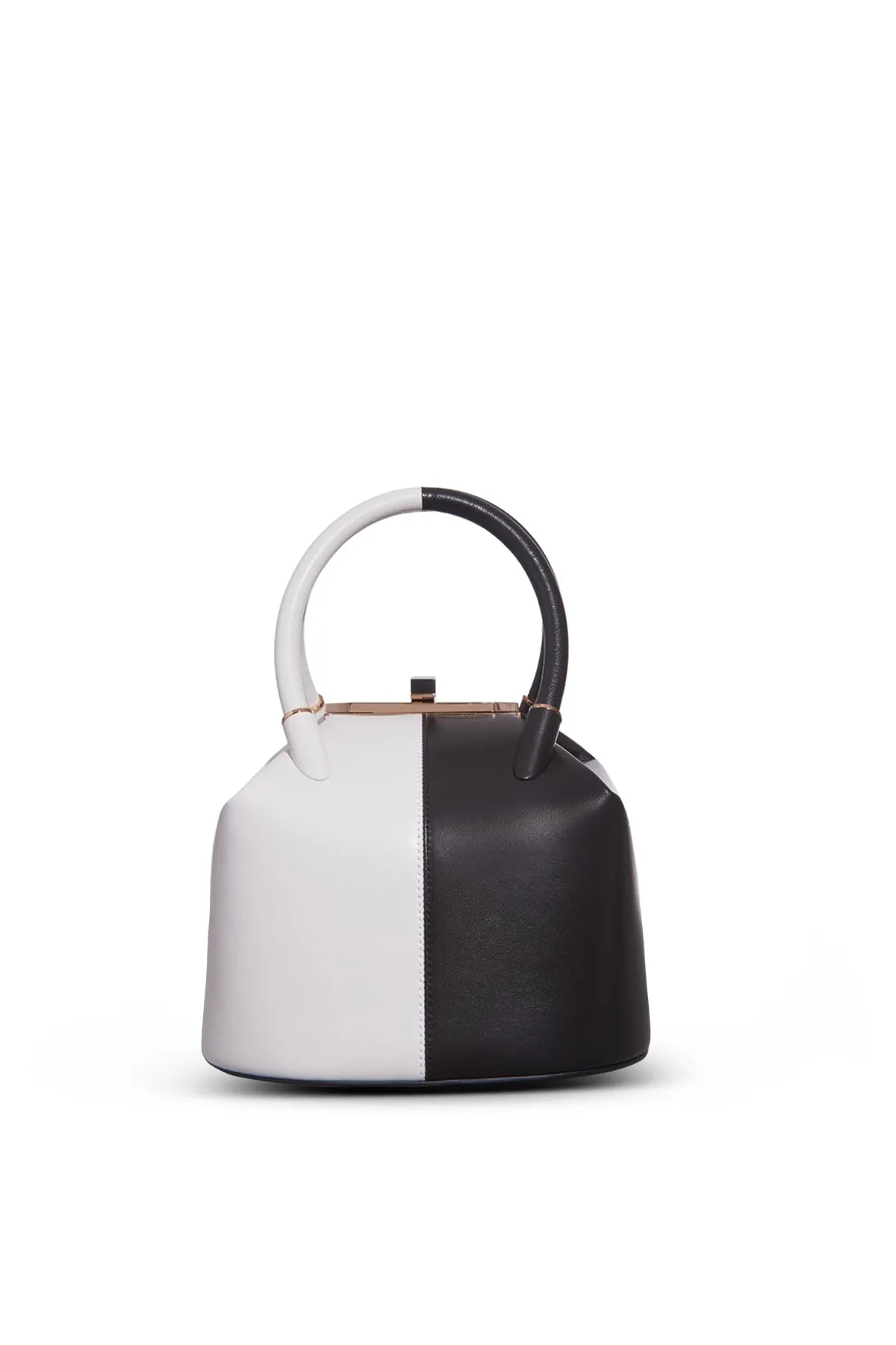 Mini Baez Bag in Black & Ivory Nappa Leather sold by Gabriela Hearst product image thumbnail 3