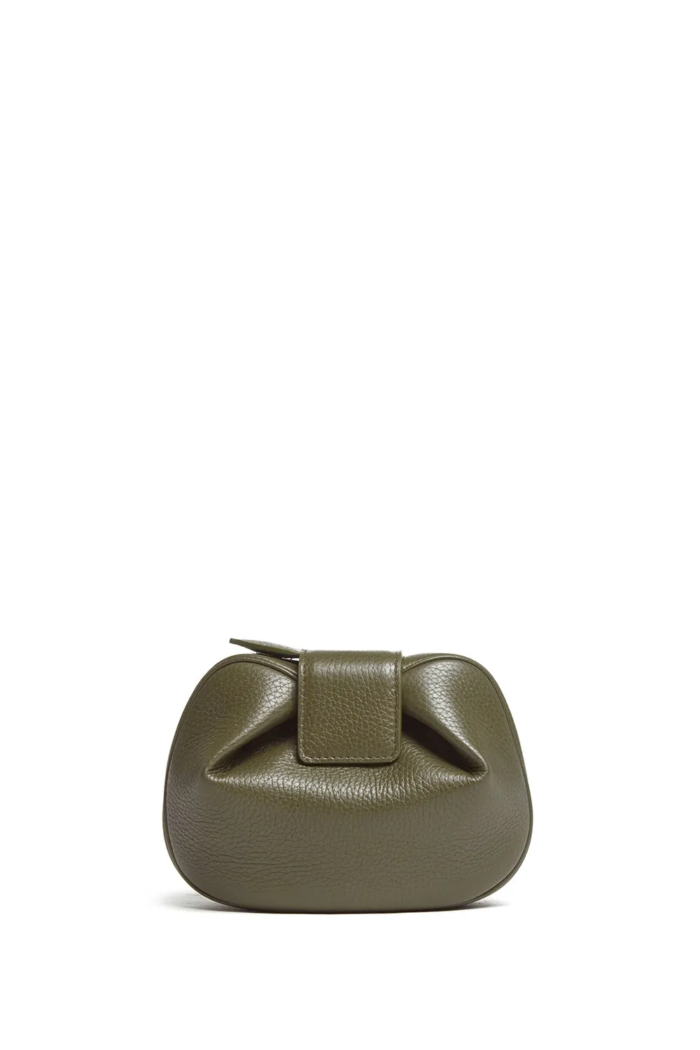 Soft Demi Clutch in Olive Textured Leather sold by Gabriela Hearst product image thumbnail 2