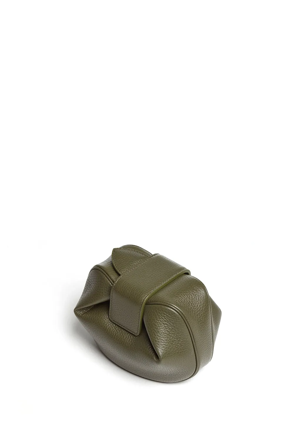 Soft Demi Clutch in Olive Textured Leather sold by Gabriela Hearst product image thumbnail 3