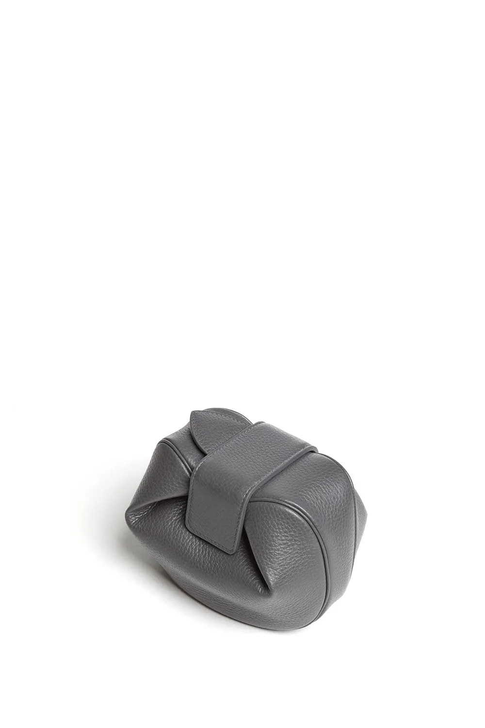 Soft Demi Clutch in Charcoal Textured Leather sold by Gabriela Hearst product image thumbnail 3