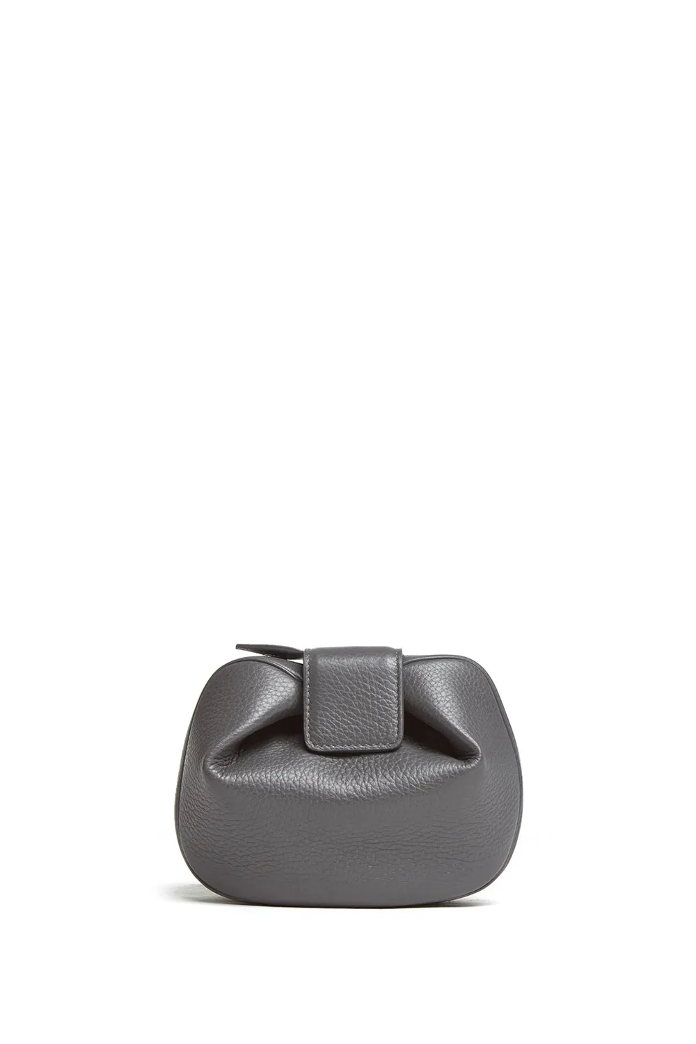 Soft Demi Clutch in Charcoal Textured Leather sold by Gabriela Hearst product image thumbnail 2