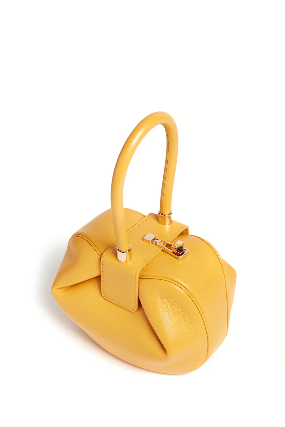 Nina Bag in Yellow Nappa Leather sold by Gabriela Hearst product image thumbnail 3
