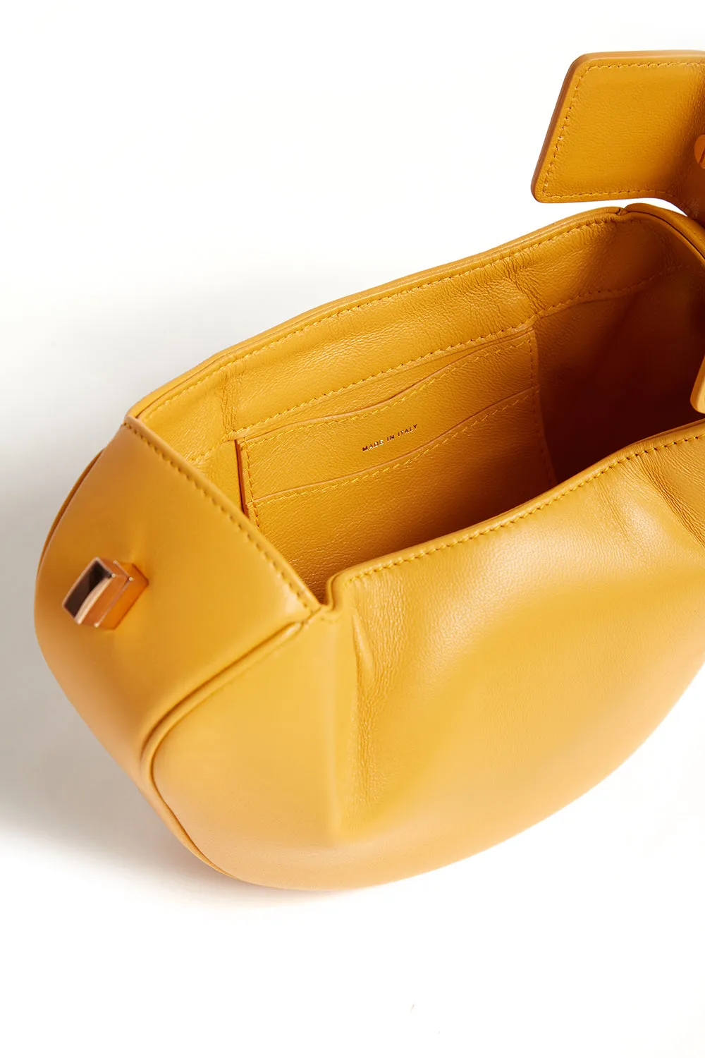 Demi Bag in Yellow Nappa Leather sold by Gabriela Hearst product image thumbnail 4