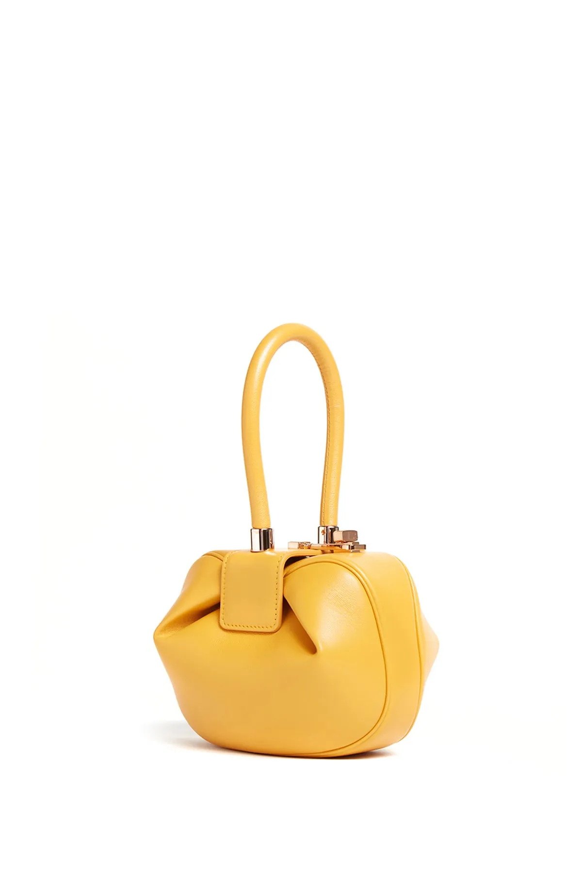 Demi Bag in Yellow Nappa Leather sold by Gabriela Hearst