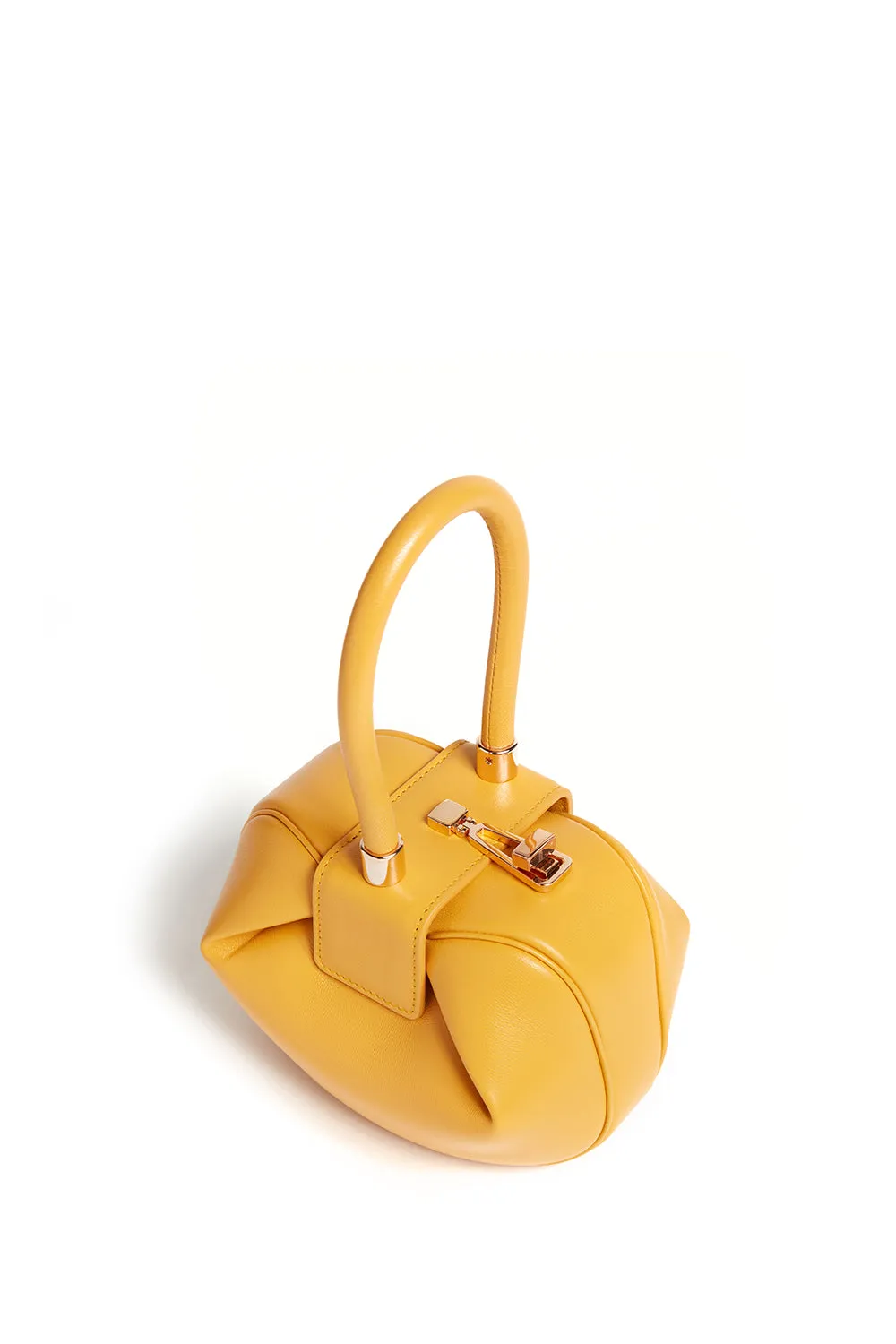 Demi Bag in Yellow Nappa Leather sold by Gabriela Hearst product image thumbnail 3