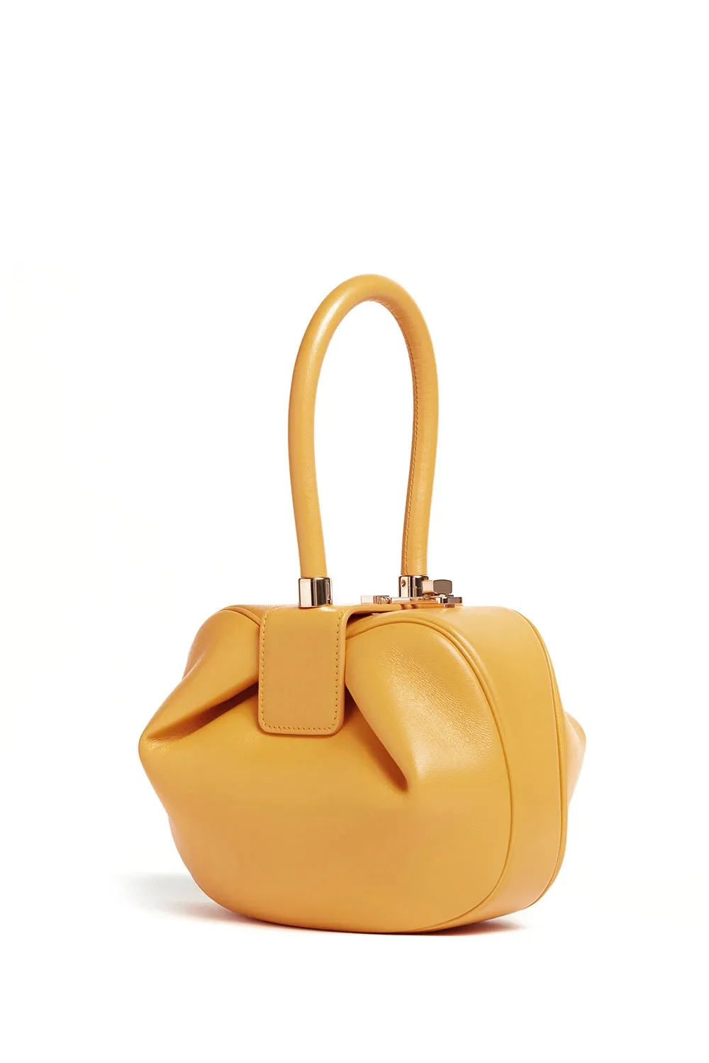 Nina Bag in Golden Birch Nappa Leather sold by Gabriela Hearst