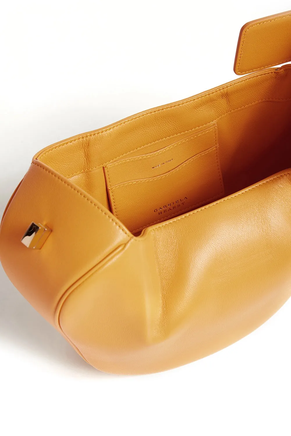 Nina Bag in Golden Birch Nappa Leather sold by Gabriela Hearst product image thumbnail 4