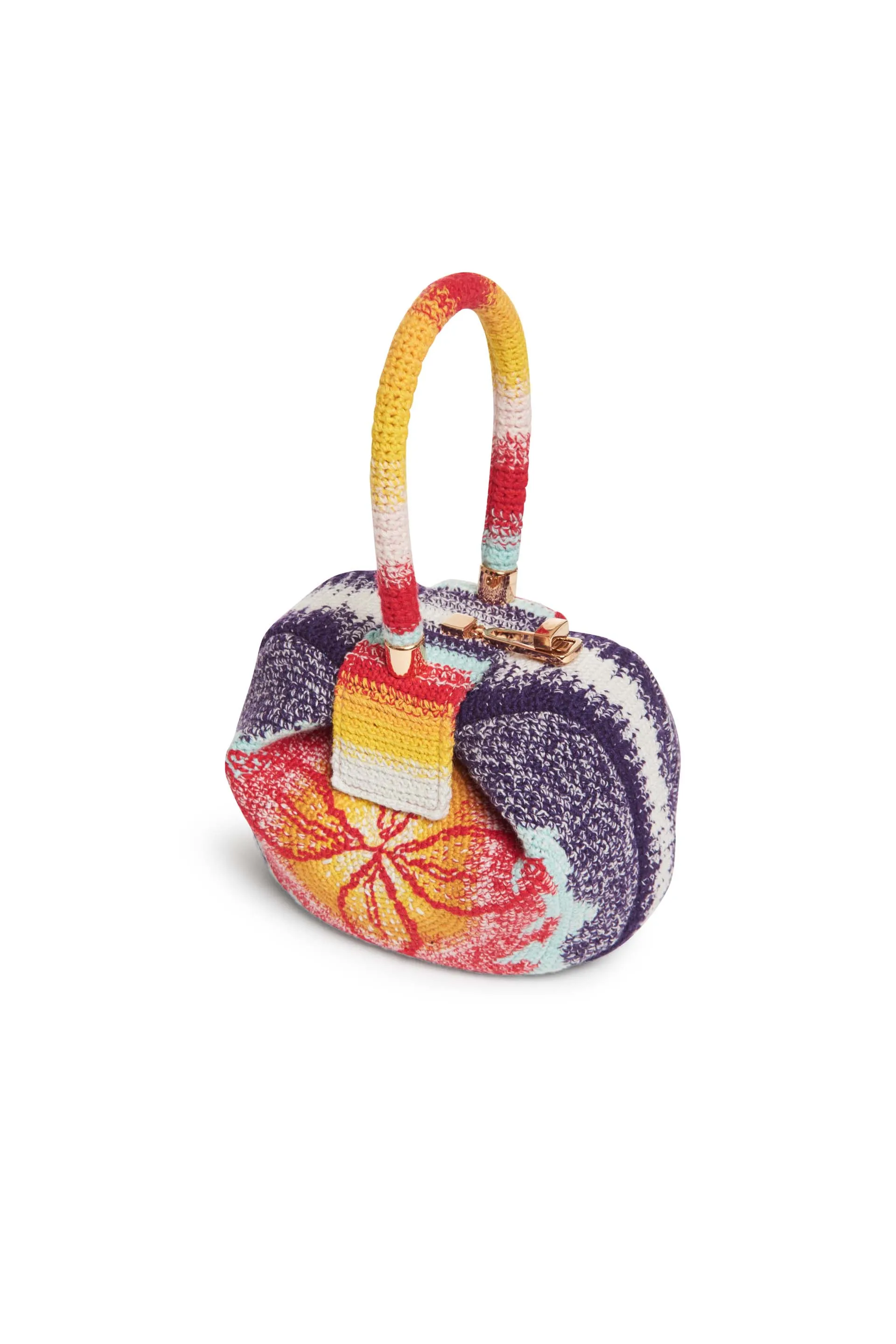 Demi Bag in Blue, Red & Orange Crochet sold by Gabriela Hearst product image thumbnail 3