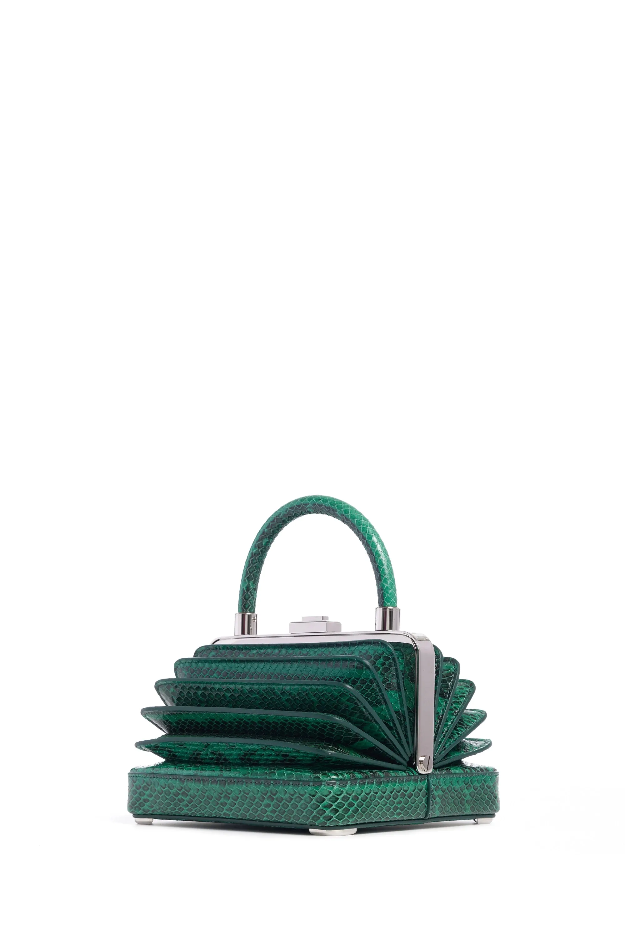 Small Diana Bag in Green Snakeskin sold by Gabriela Hearst