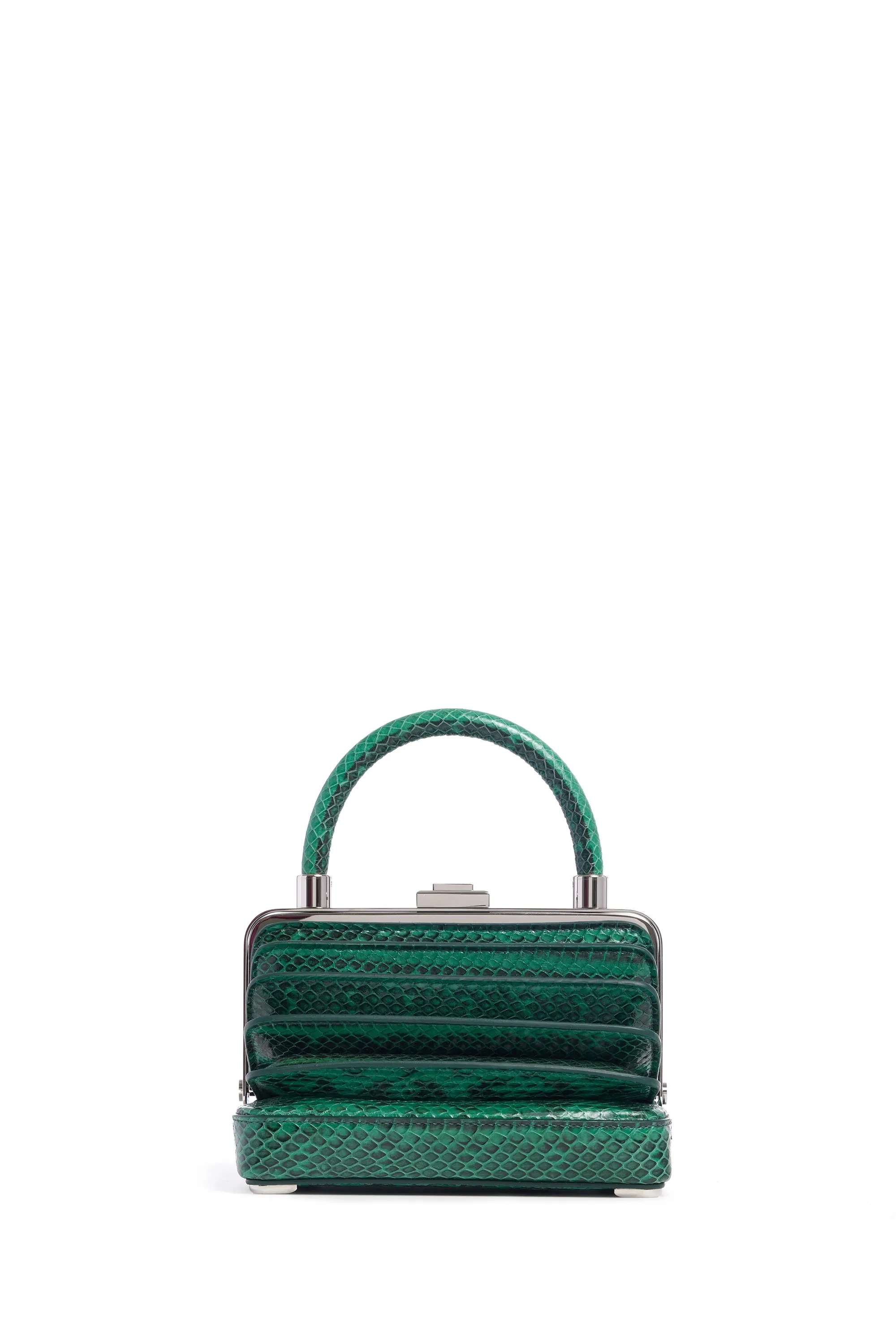 Small Diana Bag in Green Snakeskin sold by Gabriela Hearst product image thumbnail 2