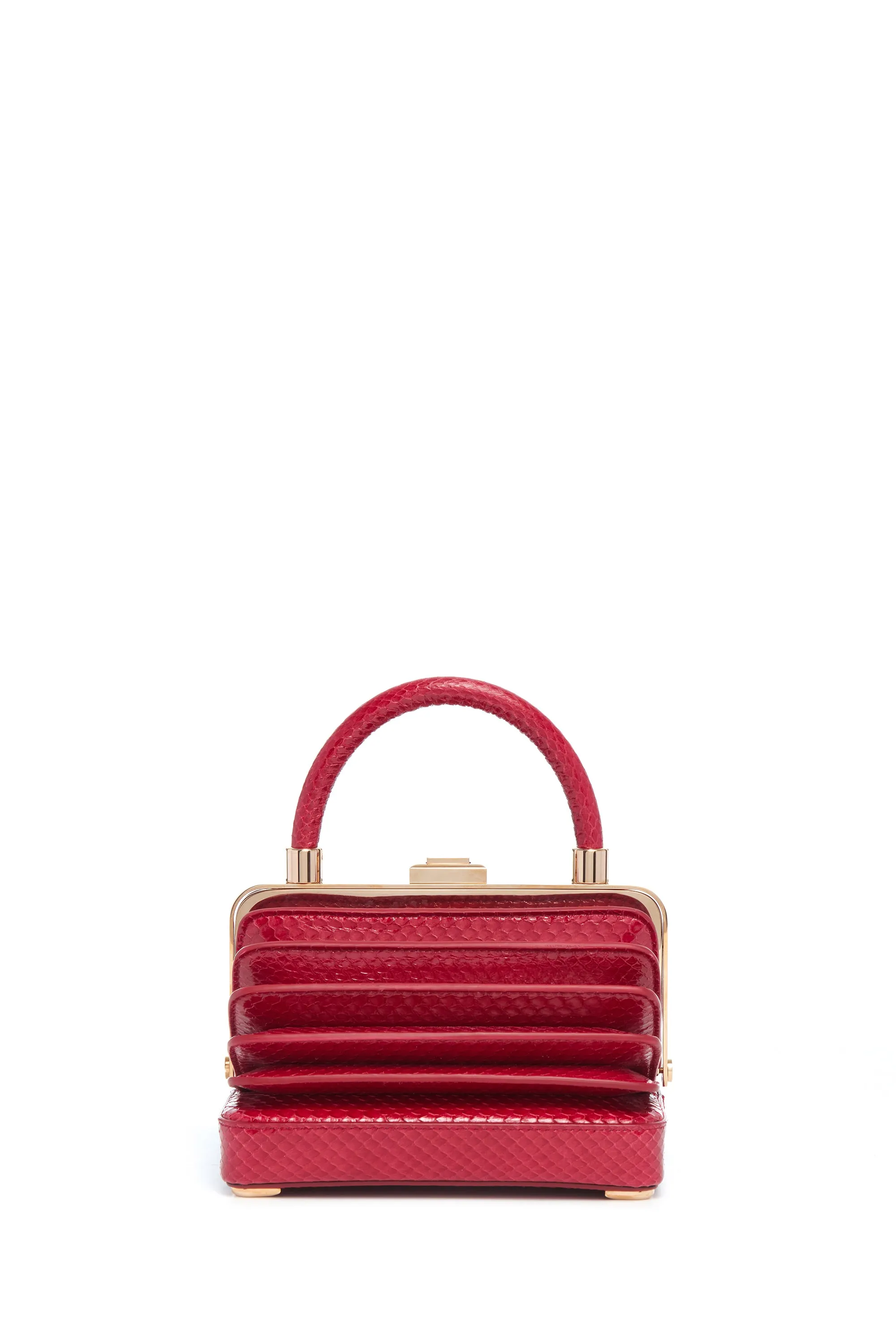 Small Diana Bag in Red Snakeskin sold by Gabriela Hearst product image thumbnail 2