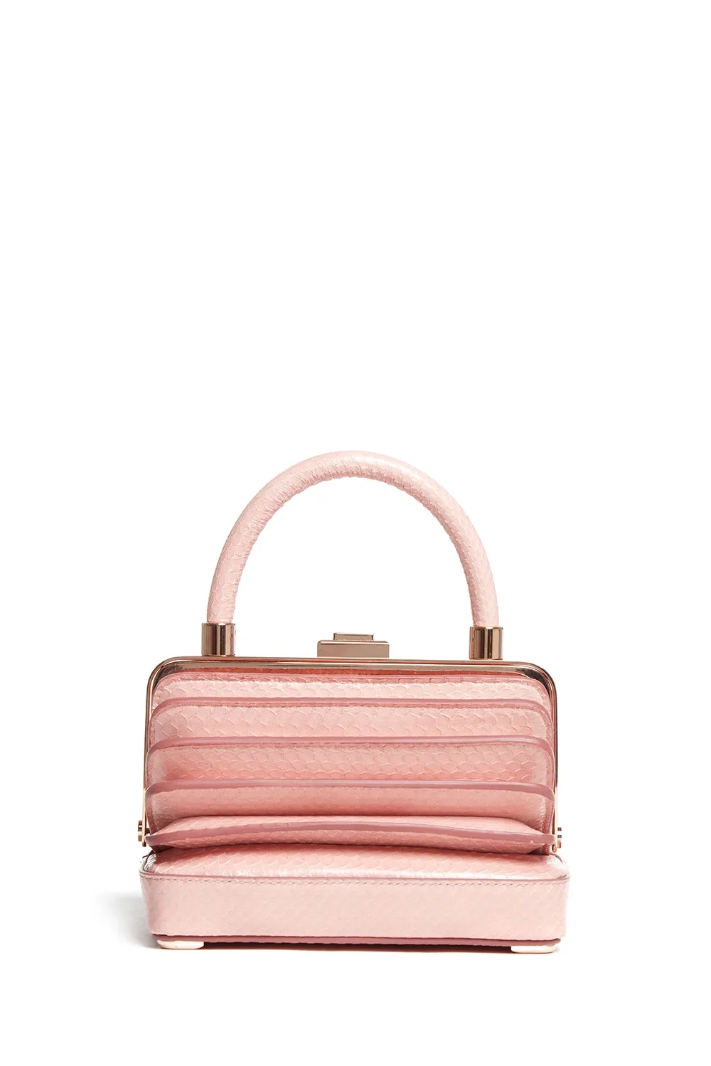 Small Diana Bag in Pink Snakeskin sold by Gabriela Hearst product image thumbnail 2
