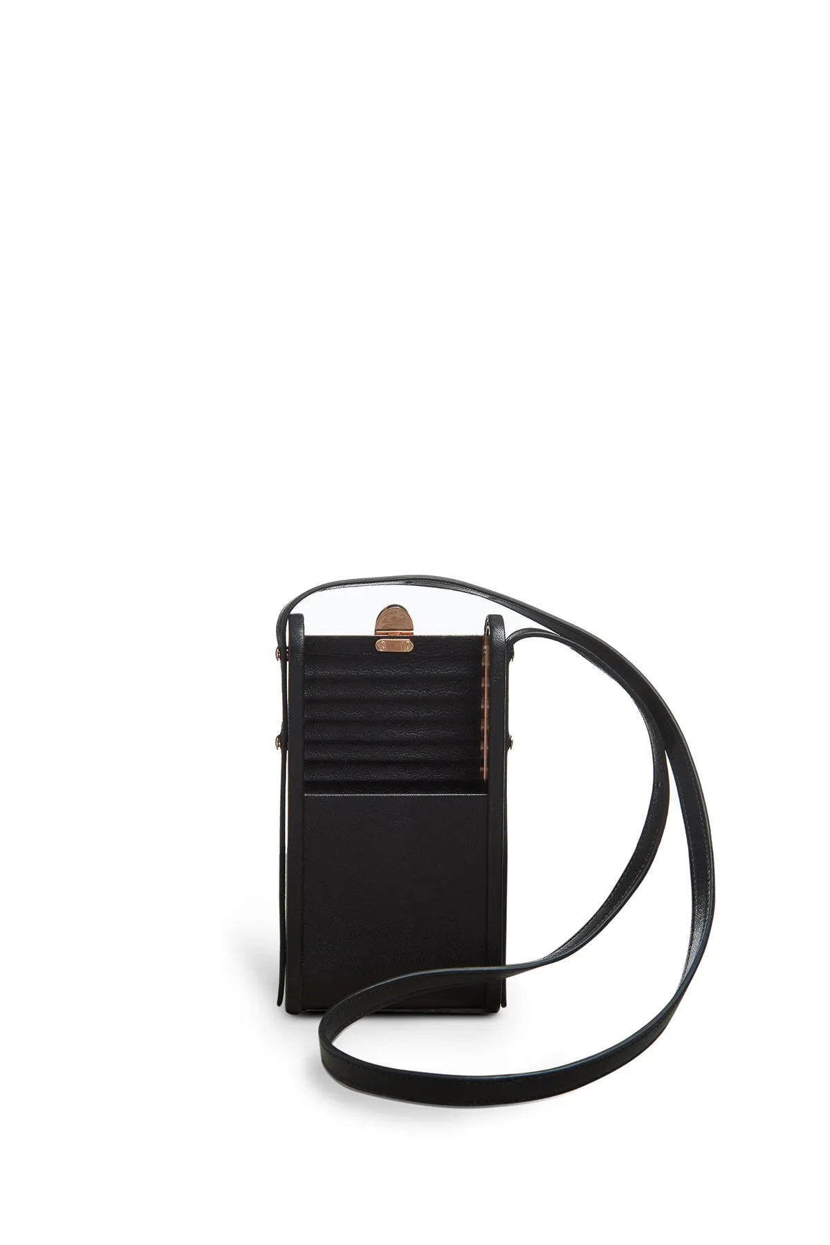 Mabel Phone Case in Black Nappa Leather sold by Gabriela Hearst product image thumbnail 3