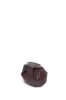Soft Demi Clutch in Bordeaux Nappa Leather sold by Gabriela Hearst
