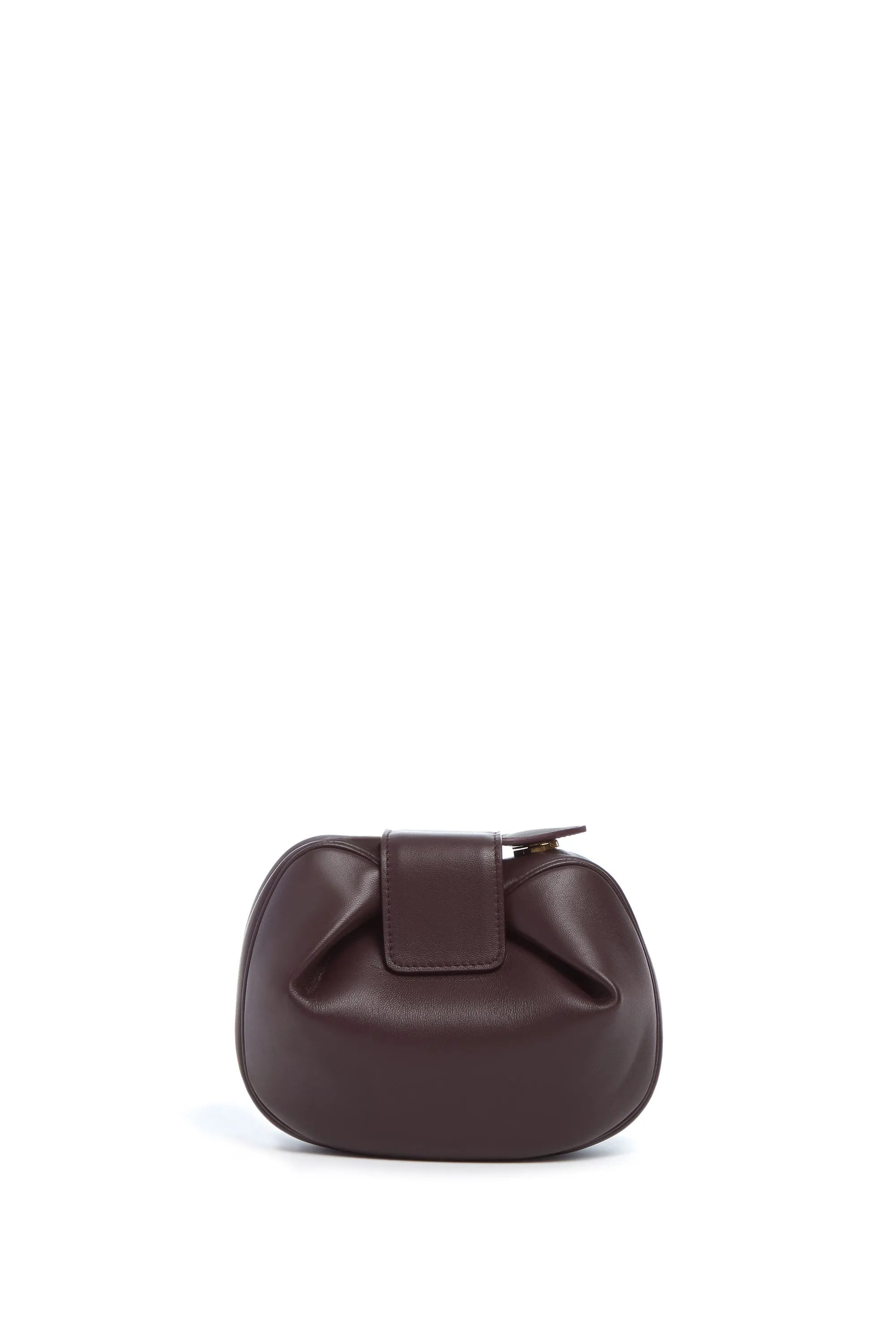 Soft Demi Clutch in Bordeaux Nappa Leather sold by Gabriela Hearst product image thumbnail 2