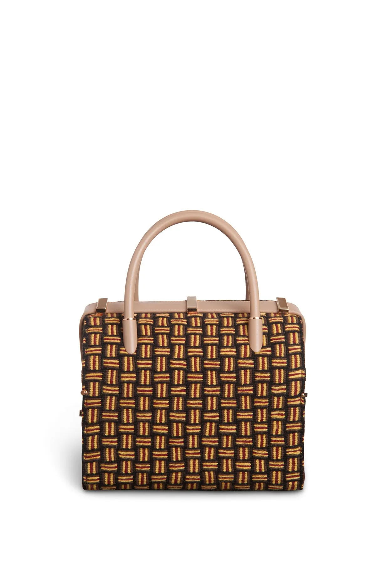 Sabi Bag in Nude Nappa Leather with Macrame sold by Gabriela Hearst product image thumbnail 2