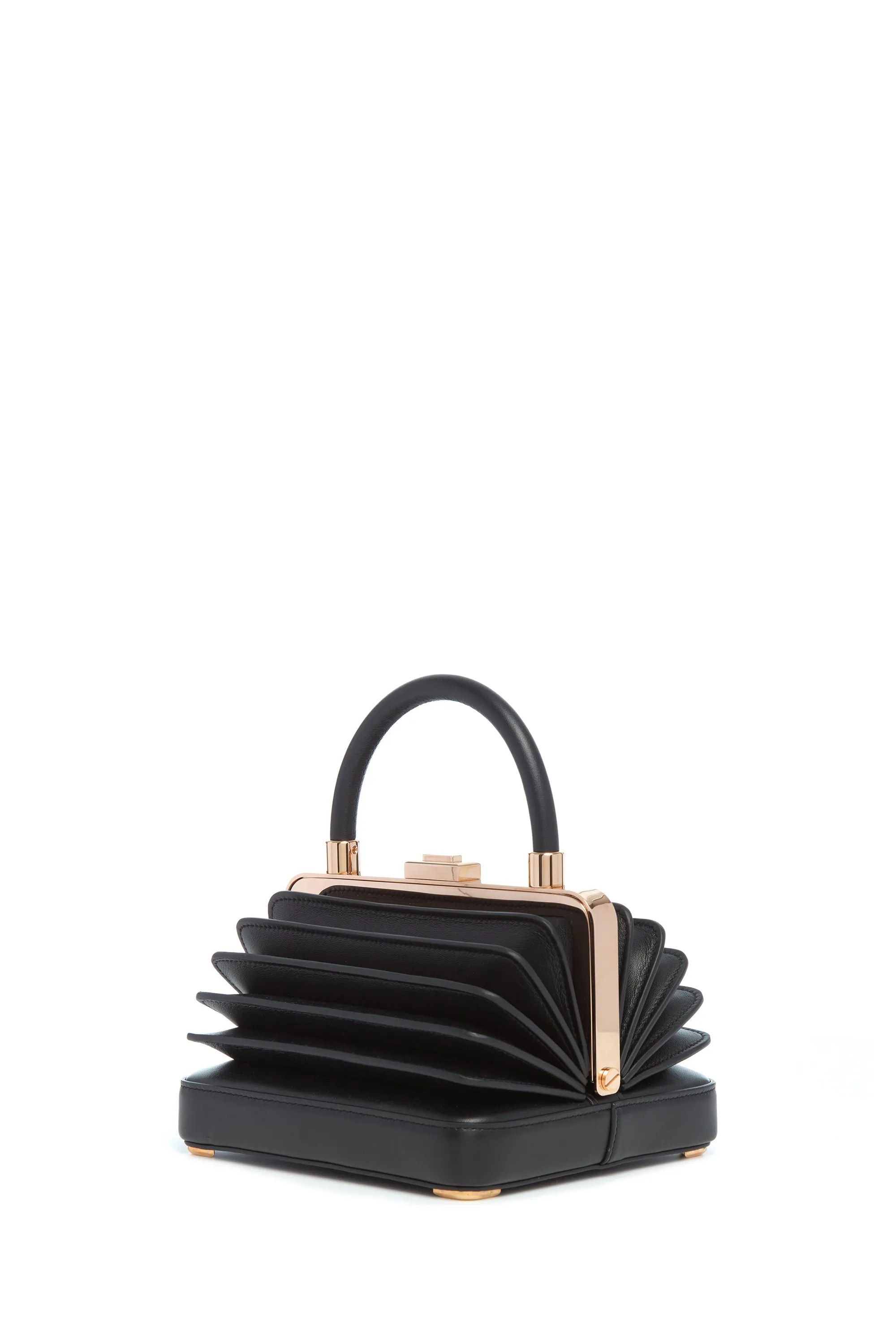 Small Diana Bag in Black Nappa Leather sold by Gabriela Hearst