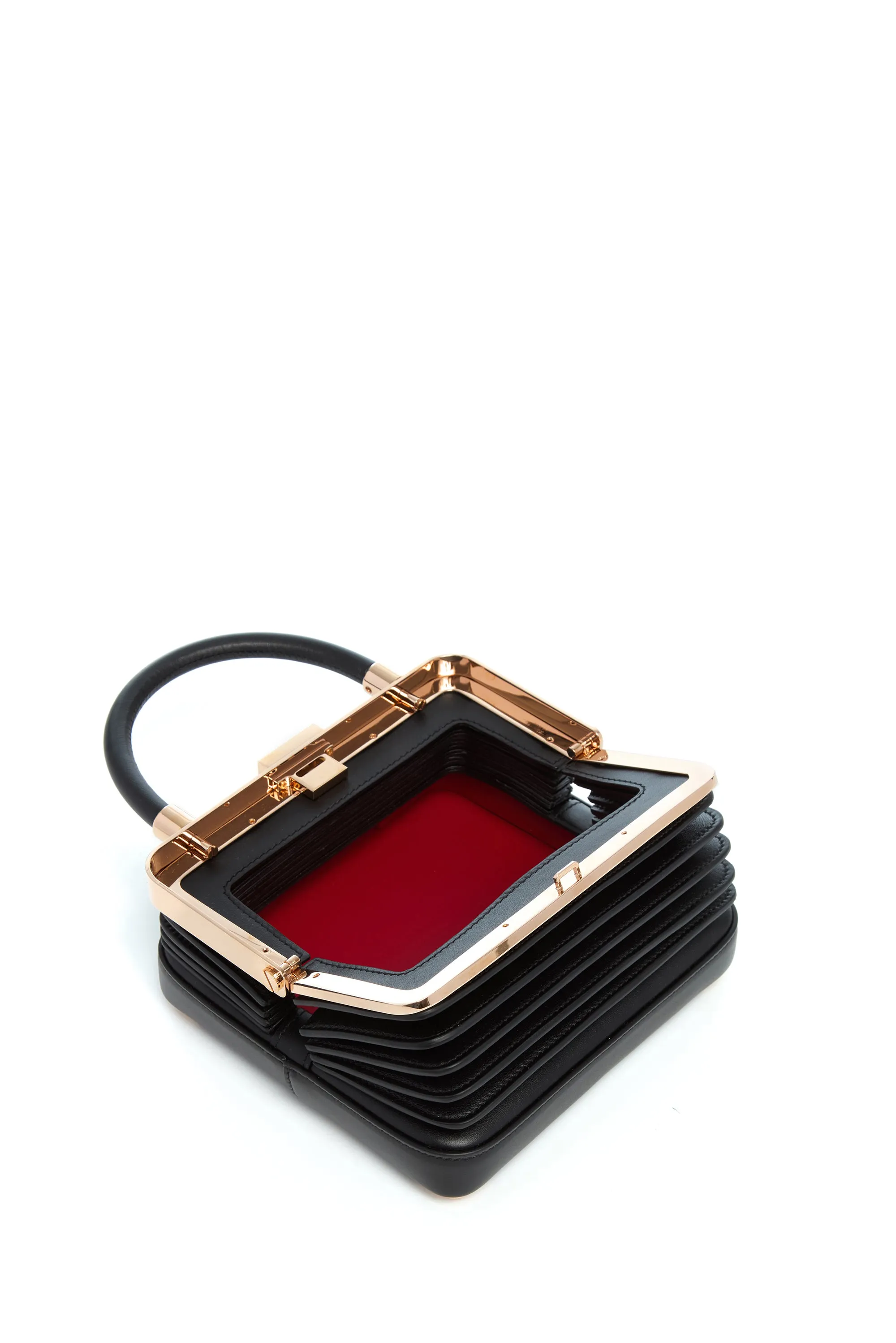 Small Diana Bag in Black Nappa Leather sold by Gabriela Hearst product image thumbnail 4