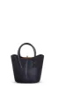 Mini Baez Bag in Navy Nappa Leather sold by Gabriela Hearst