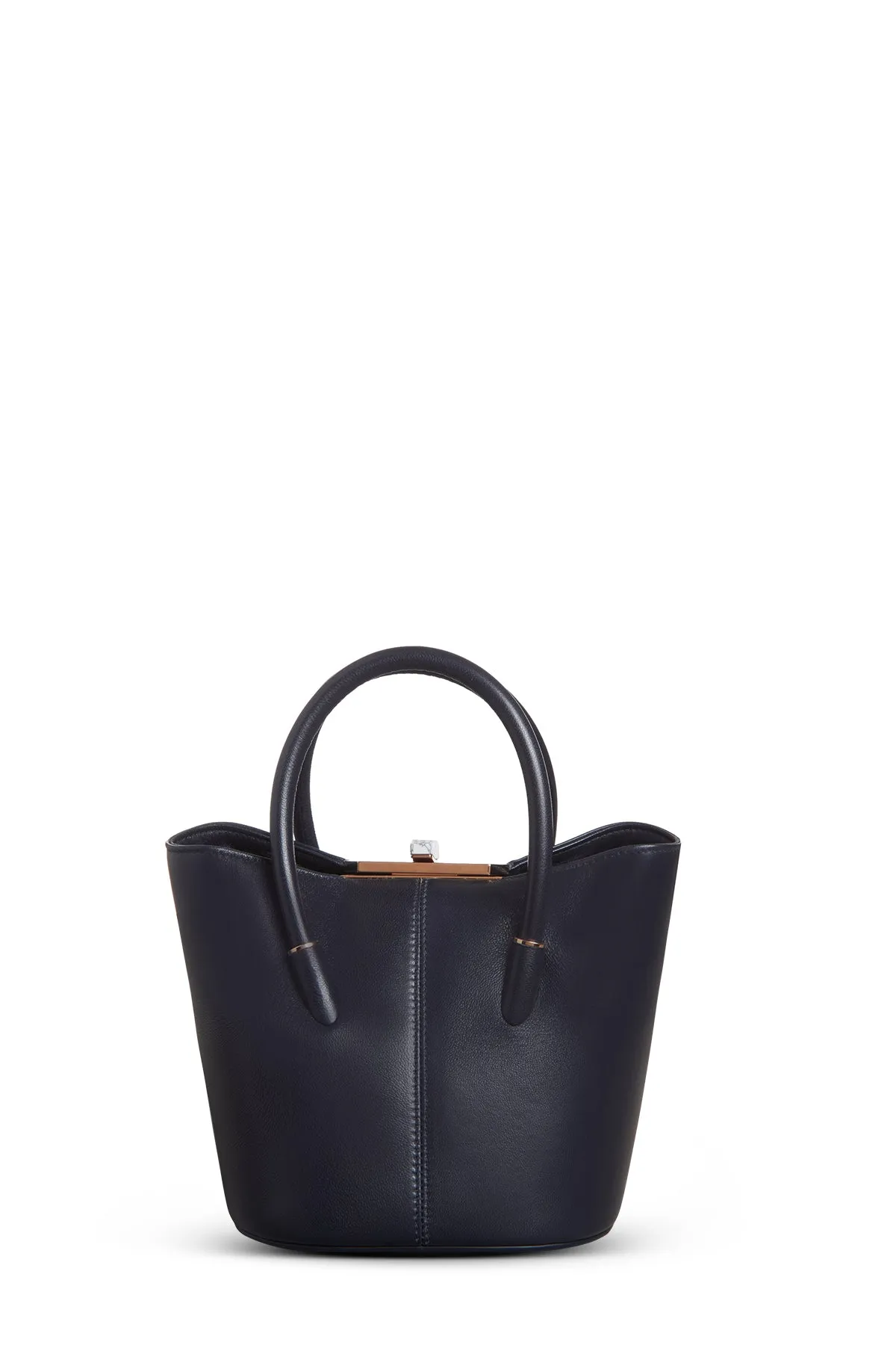 Mini Baez Bag in Navy Nappa Leather sold by Gabriela Hearst product image thumbnail 2