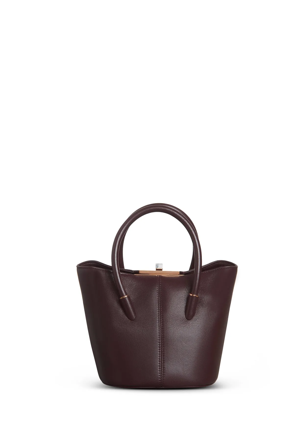 Mini Baez Bag in Bordeaux Nappa Leather sold by Gabriela Hearst product image thumbnail 3
