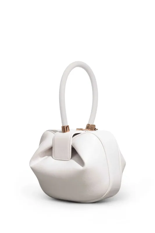 Nina Bag in Ivory Nappa Leather sold by Gabriela Hearst