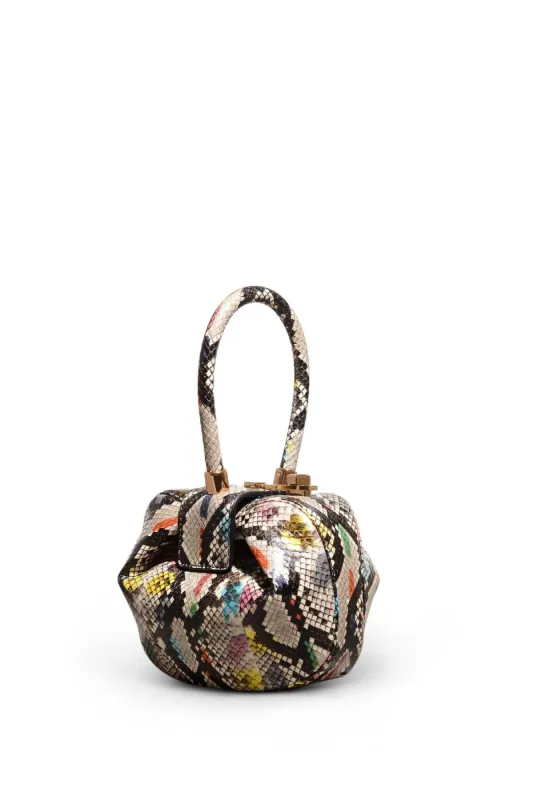 Demi Bag in Multi Snakeskin sold by Gabriela Hearst