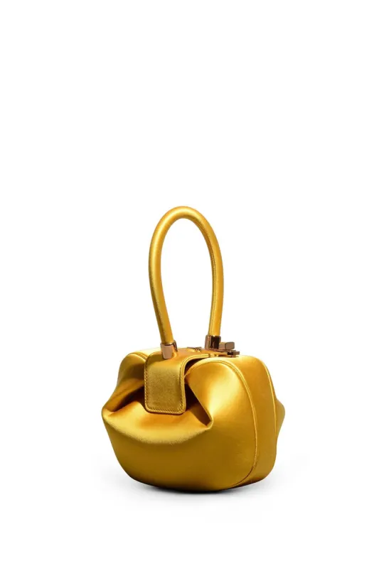Demi Bag in Amber Satin sold by Gabriela Hearst