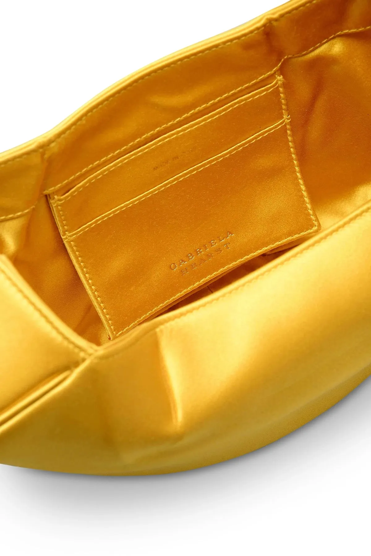 Demi Bag in Amber Satin sold by Gabriela Hearst product image thumbnail 4