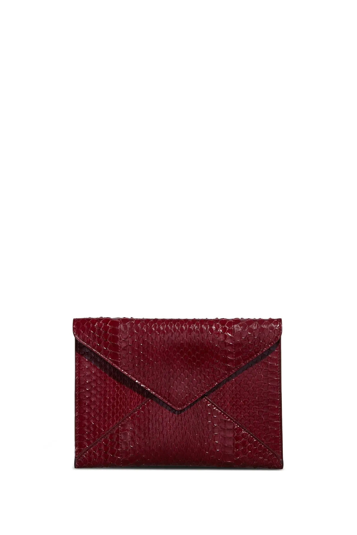 Small Envelope in Burgundy Snakeskin sold by Gabriela Hearst product image thumbnail 2