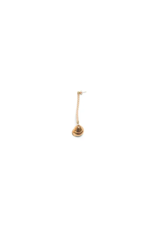 Venus Shell Single Earring in 18K Yellow Gold sold by Gabriela Hearst