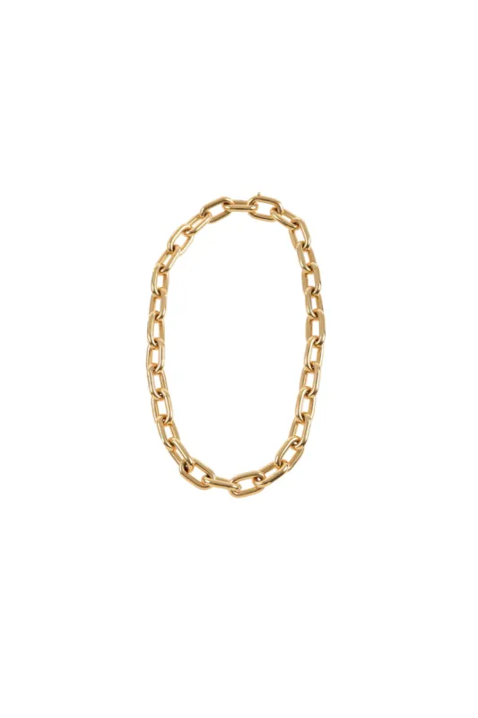 Small Chain Necklace in 18K Yellow Gold sold by Gabriela Hearst
