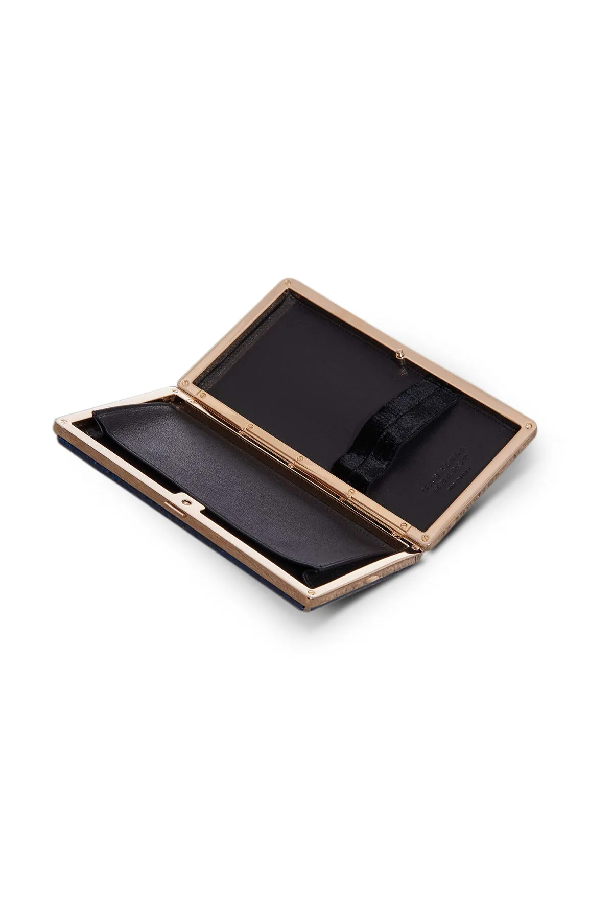 Callas Clutch in Navy Snakeskin sold by Gabriela Hearst product image thumbnail 3