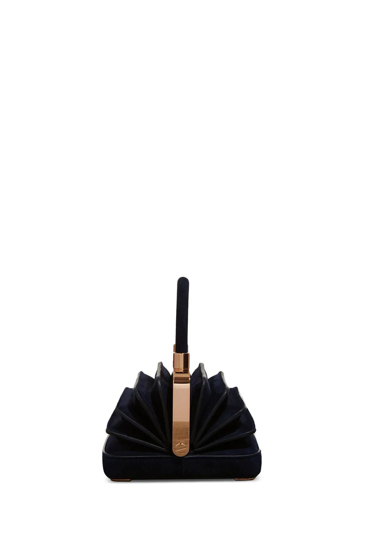 Mini Diana Bag in Navy Suede sold by Gabriela Hearst product image thumbnail 3
