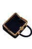 Mini Diana Bag in Navy Suede sold by Gabriela Hearst