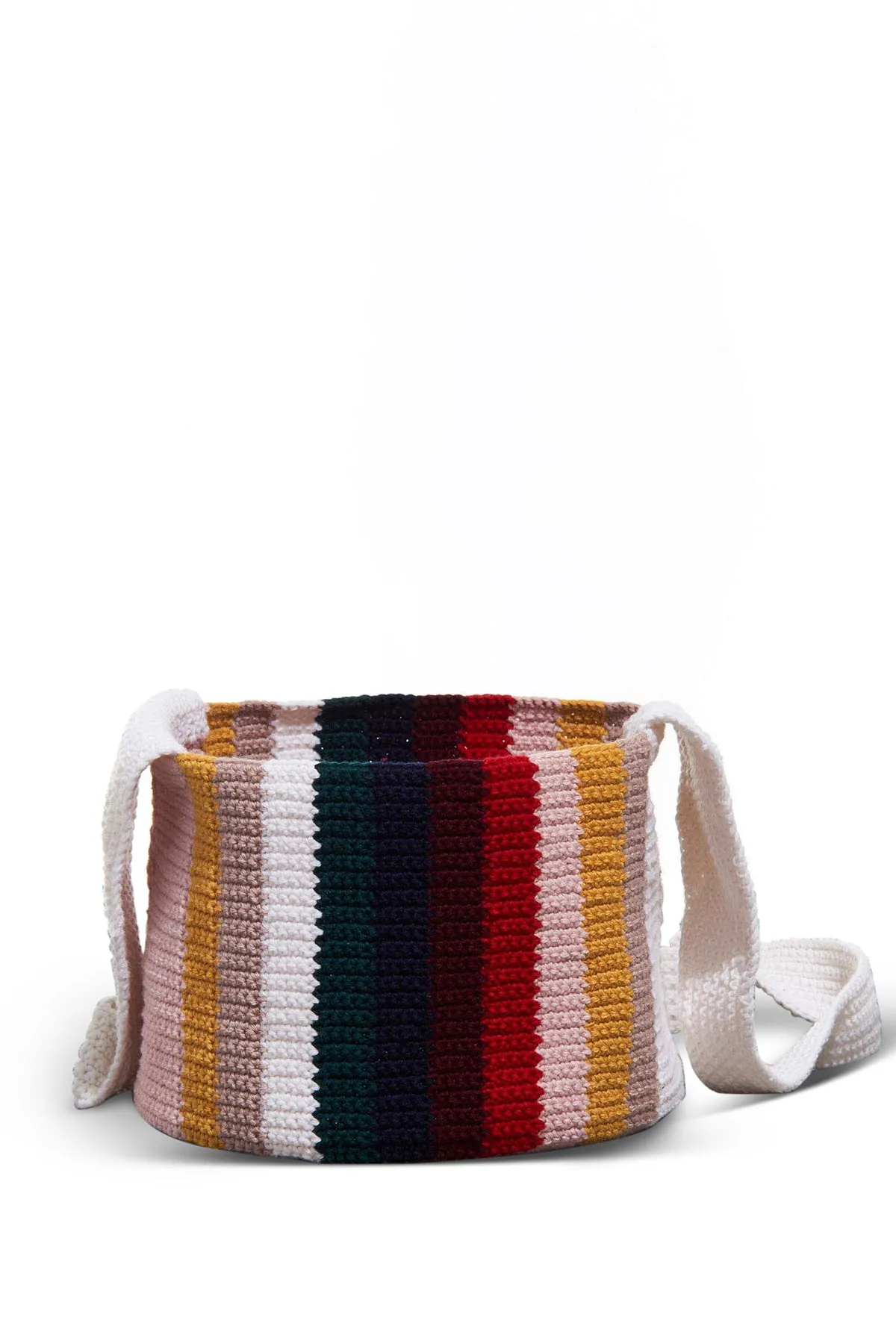 Crossover Knit Bag in Multi Cashmere sold by Gabriela Hearst product image thumbnail 4