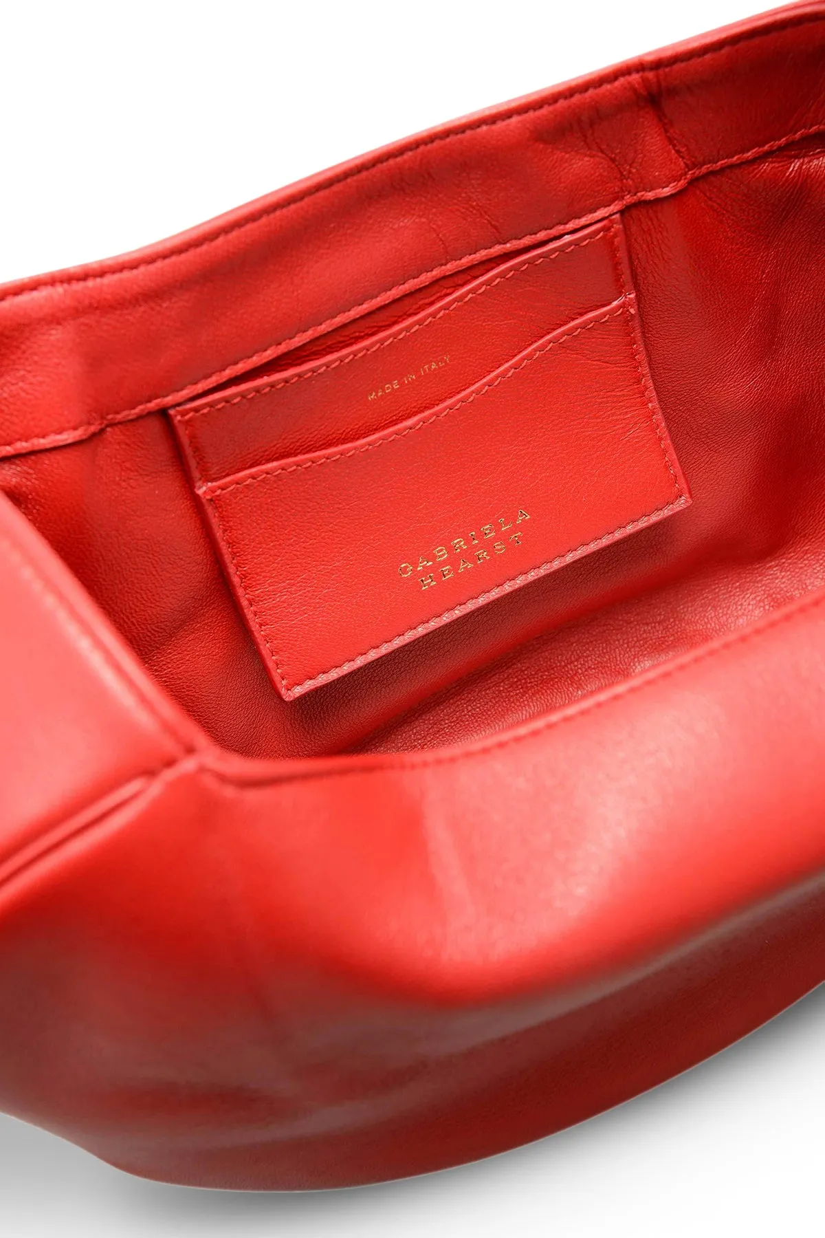 Nina Bag in Red Nappa Leather sold by Gabriela Hearst product image thumbnail 4