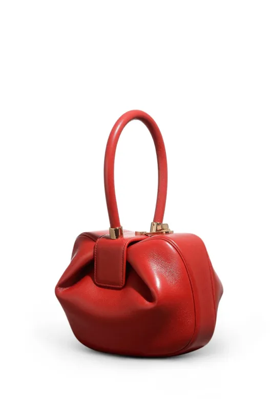 Nina Bag in Red Nappa Leather sold by Gabriela Hearst