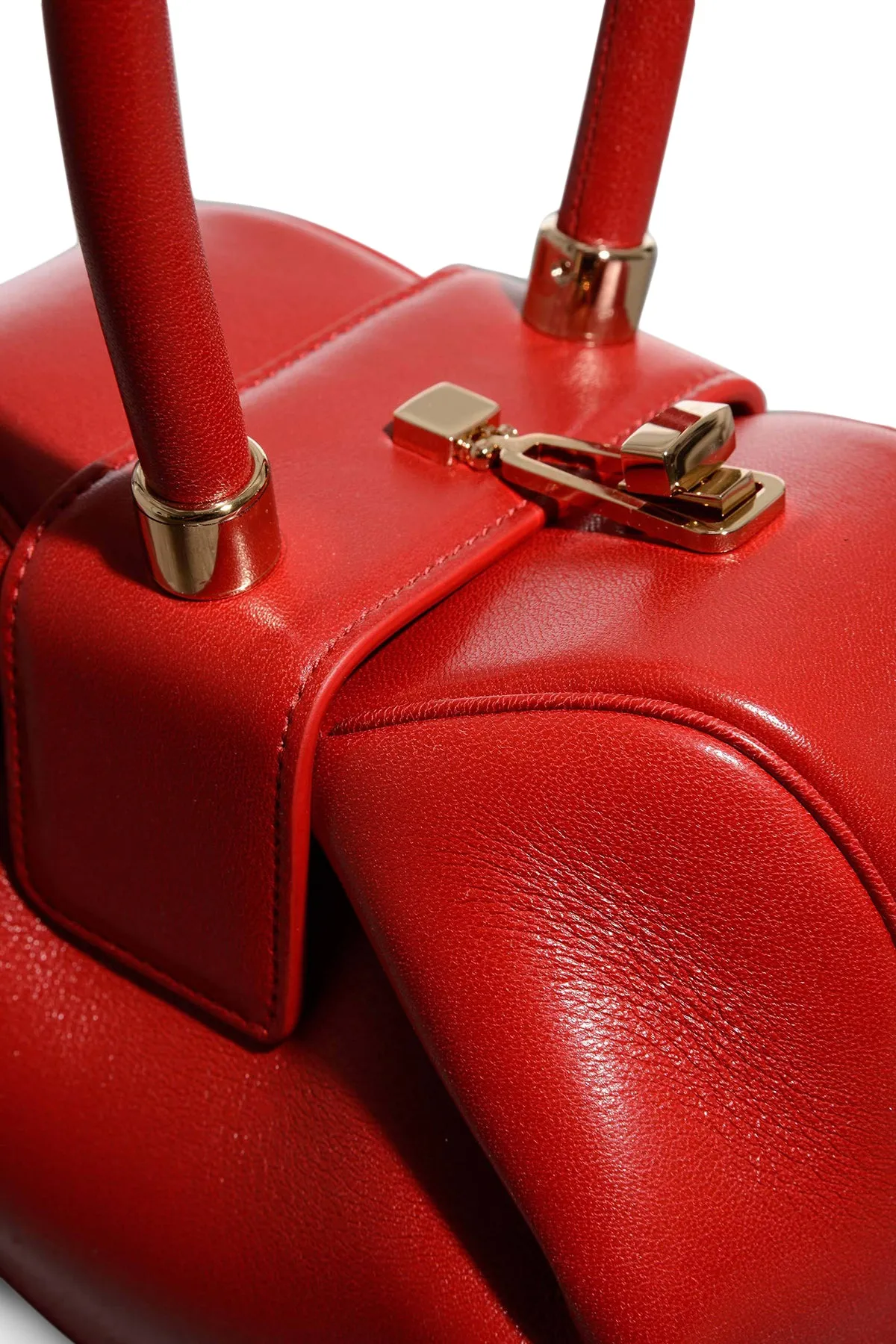 Nina Bag in Red Nappa Leather sold by Gabriela Hearst product image thumbnail 3