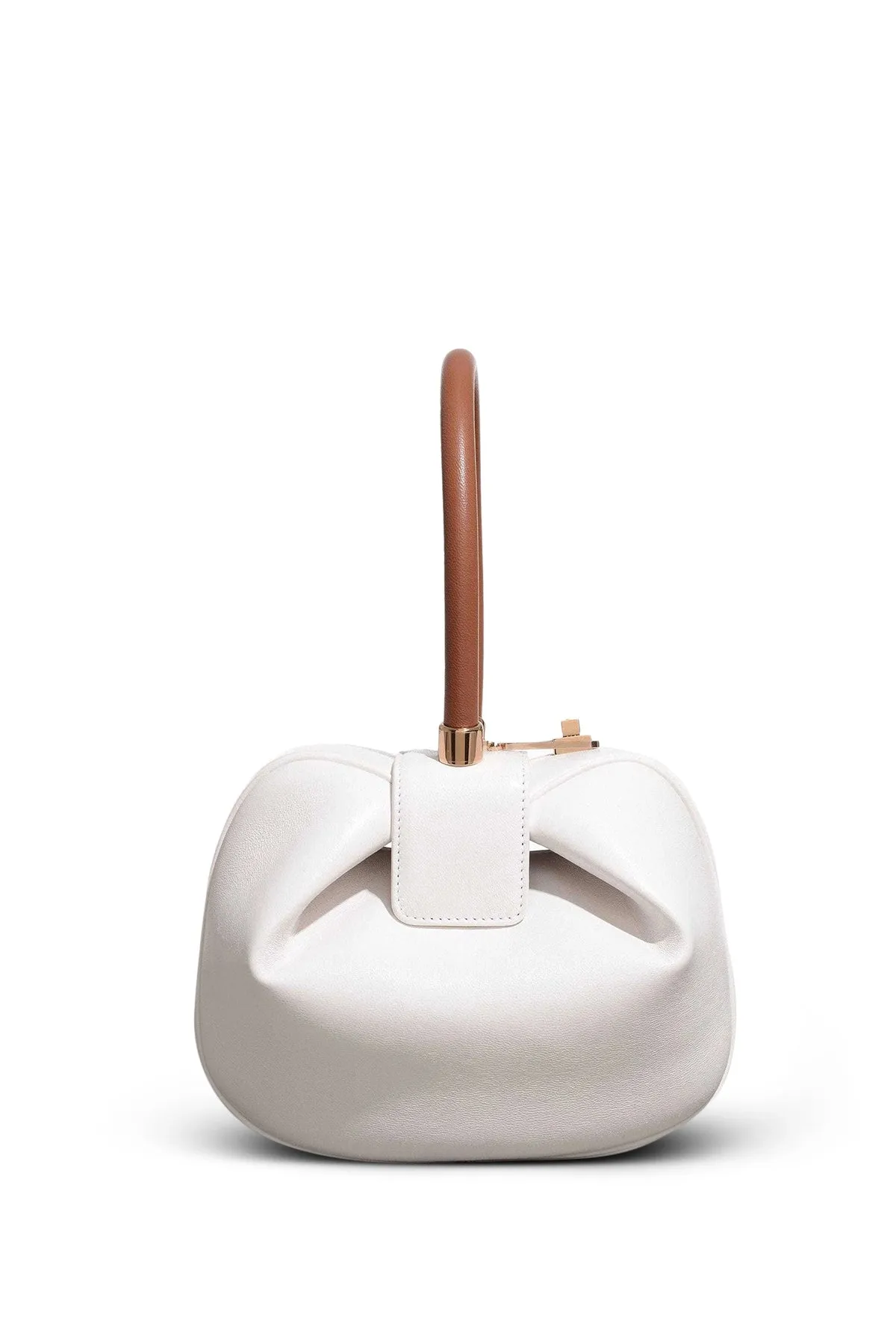 Nina Bag in Ivory & Cognac Nappa Leather sold by Gabriela Hearst product image thumbnail 2