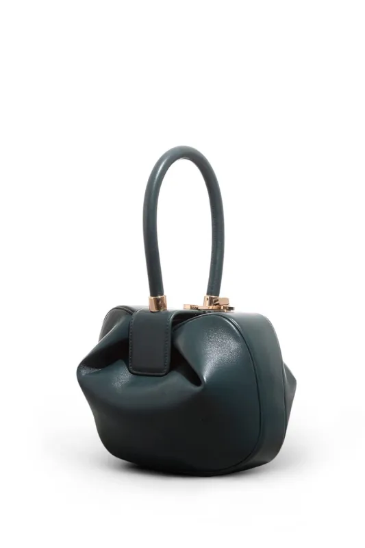 Nina Bag in Green Nappa Leather sold by Gabriela Hearst