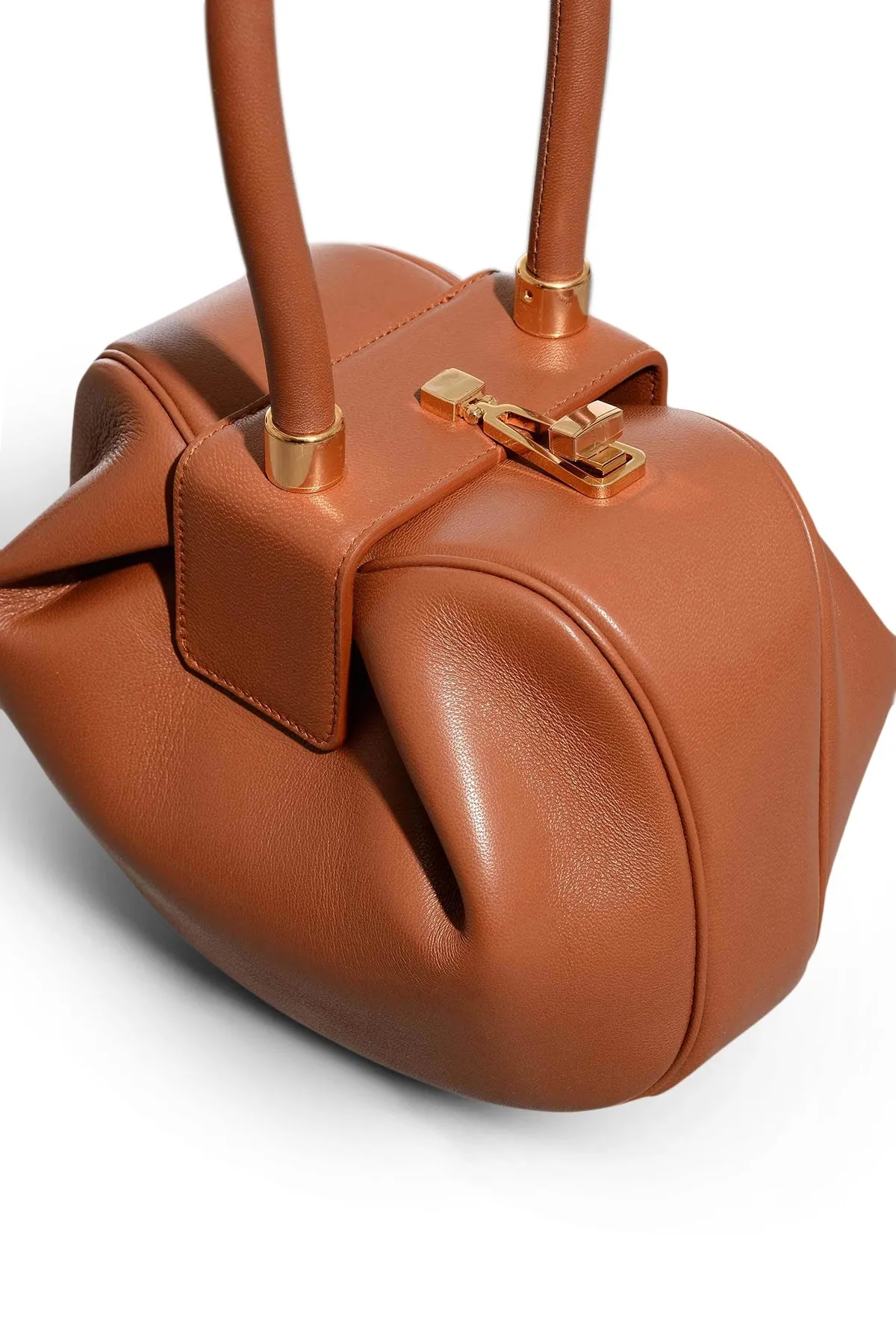 Nina Bag in Cognac Nappa Leather sold by Gabriela Hearst product image thumbnail 3