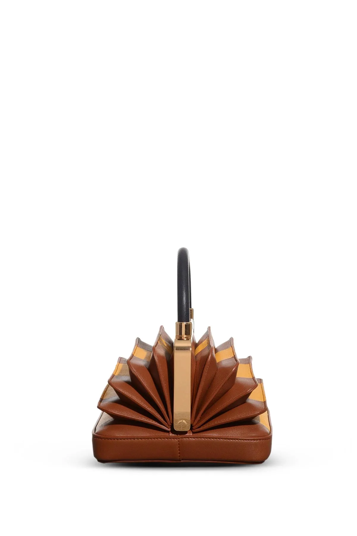 Diana Bag in Cognac, Yellow & Navy Nappa Leather sold by Gabriela Hearst product image thumbnail 3