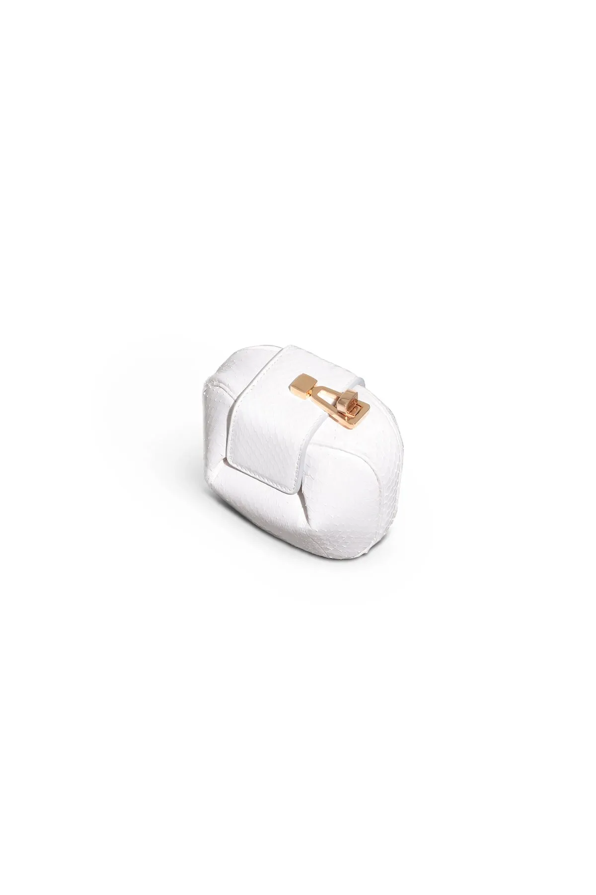 Rafaela Coin Purse in White Snakeskin sold by Gabriela Hearst product image thumbnail 3